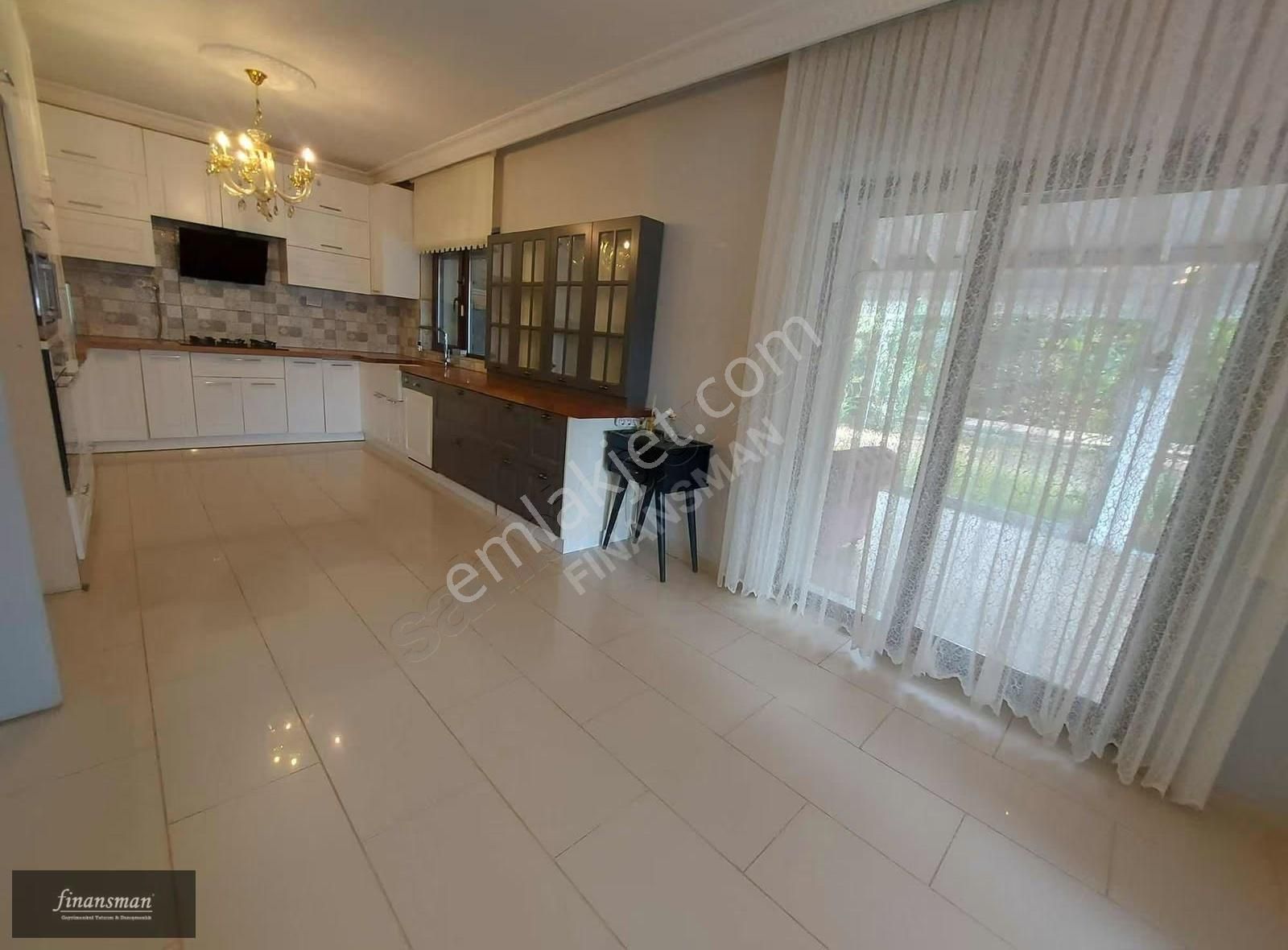 Finansman'dan..geniş Bahçeli..şömineli..çift Mutfaklı Lüks Villa - Görsel 3