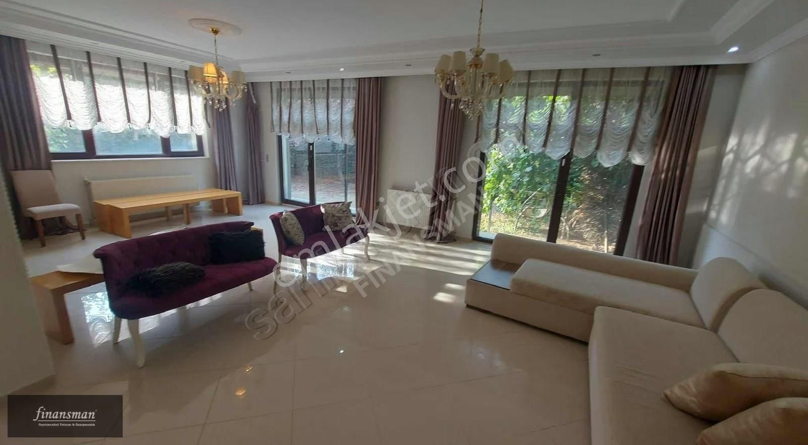 Finansman'dan..geniş Bahçeli..şömineli..çift Mutfaklı Lüks Villa - Görsel 30