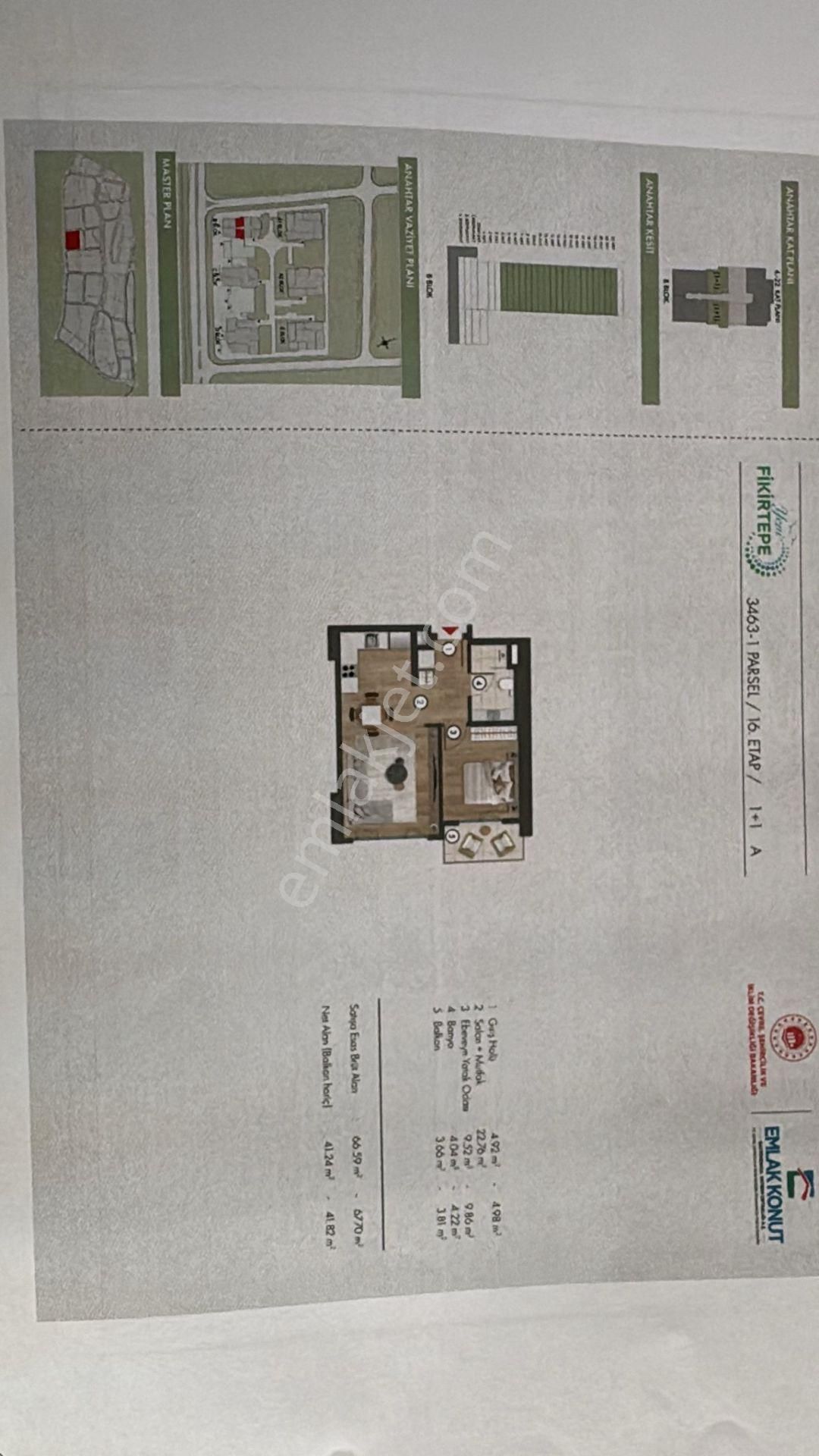 Mandıra Caddede Süper Rezidans 1+1 Balkonlu Holü Olan Daire - Görsel 21