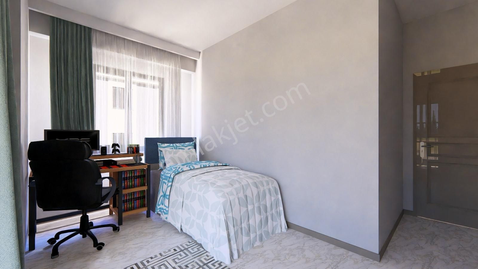 Denizli Şemikler De Giyotin Cam Balkonlu 3+1 160 M2 Cadde Üzeri Lüks Daireler - Görsel 28