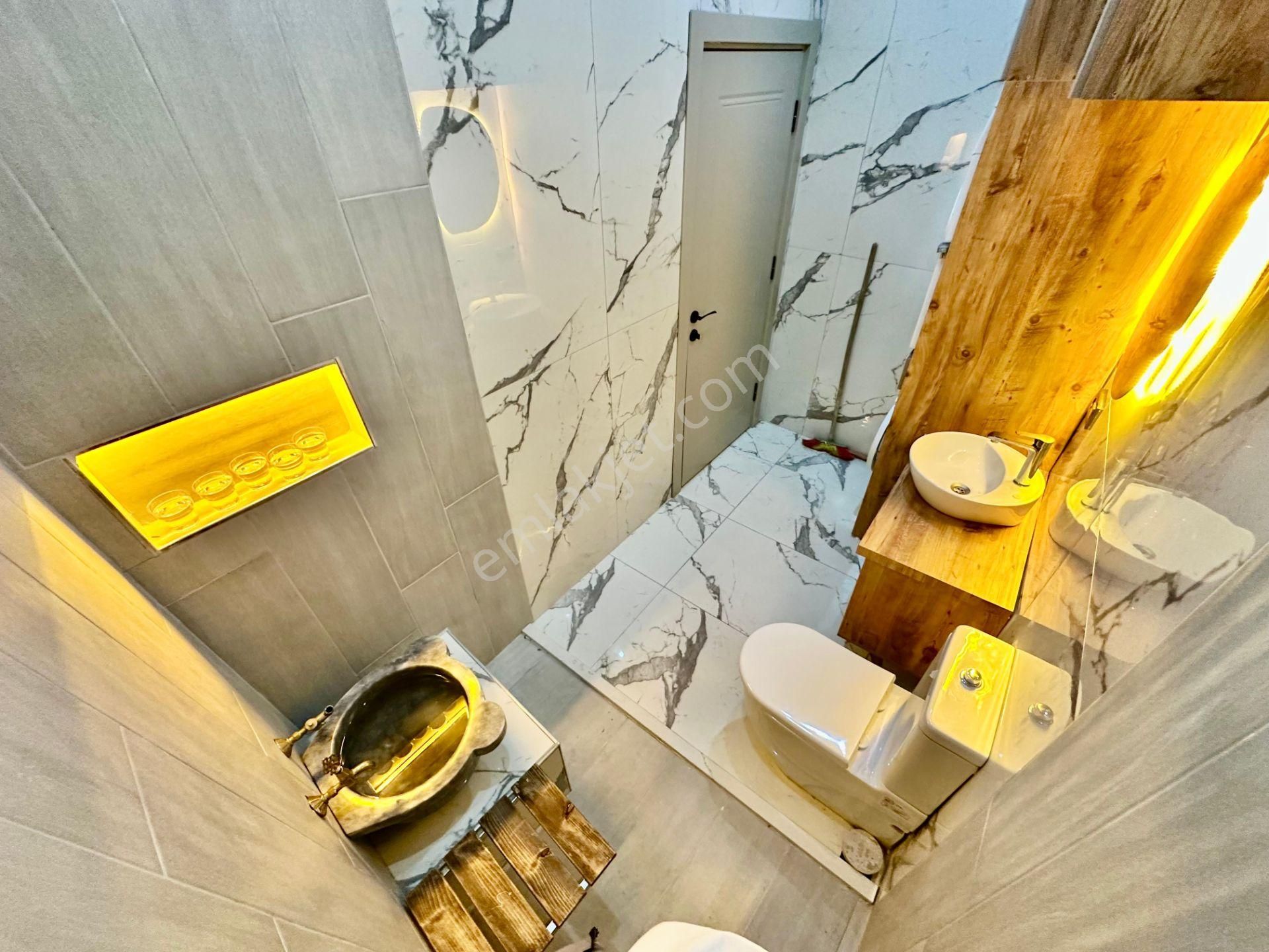 ꧁ay Emlaktan꧂kızılkeçili'de**full Eşyalı**özel Alaçatı Konseptli Şık Dizaynlı Türk Hamamlı Köyevi - Görsel 22