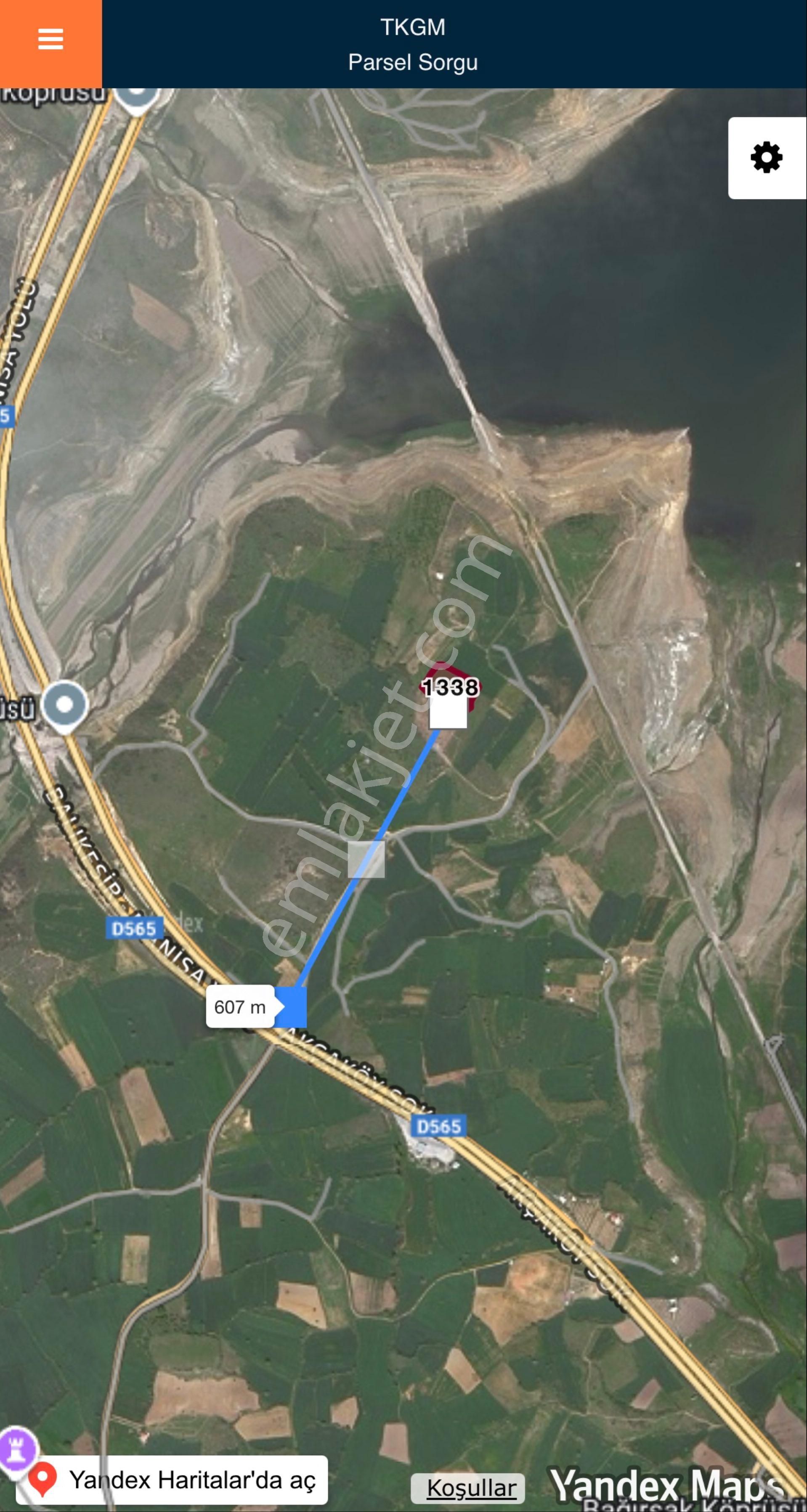 Balcity - Altıeylül Selimiye'de 4.963 M2 Yola Ve Meraya Cepheli Hobi Bahçesi - Görsel 7