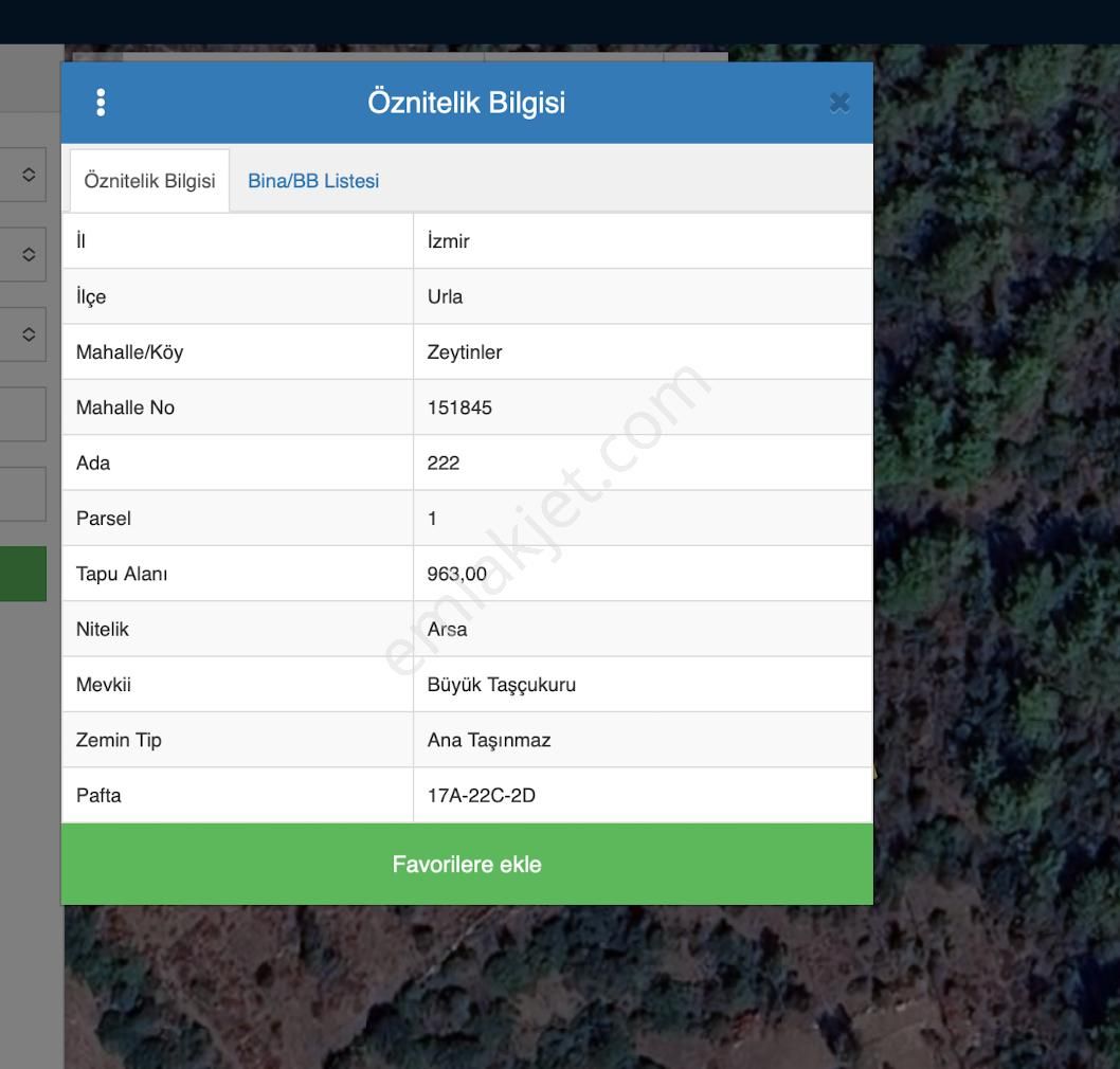 Urla Zeytinler'de 963 M2 Doğa İçinde Arsa - Görsel 6