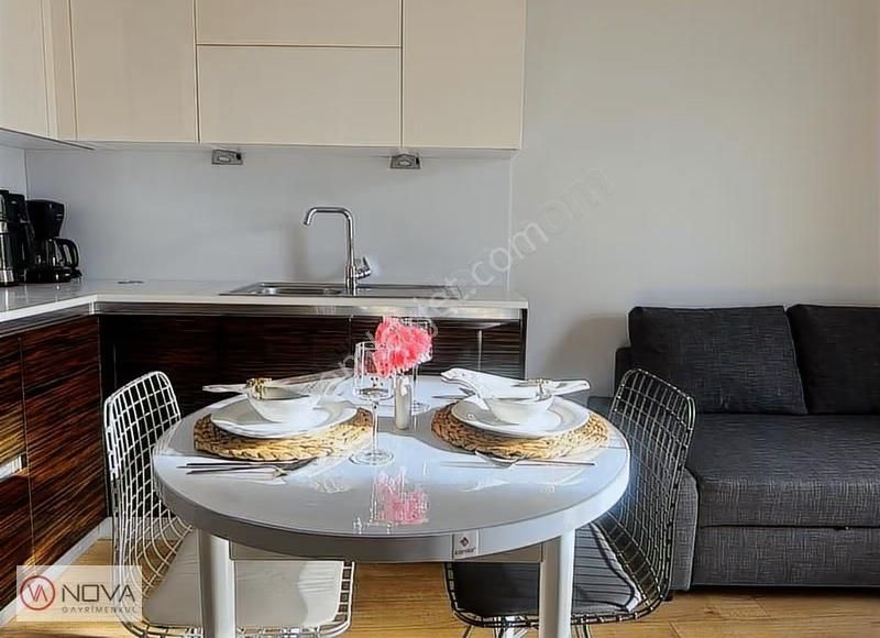 Nova'dan Finans Merkezi Sarphan Finans Park'ta 1+0 Full Eşyalı - Görsel 11