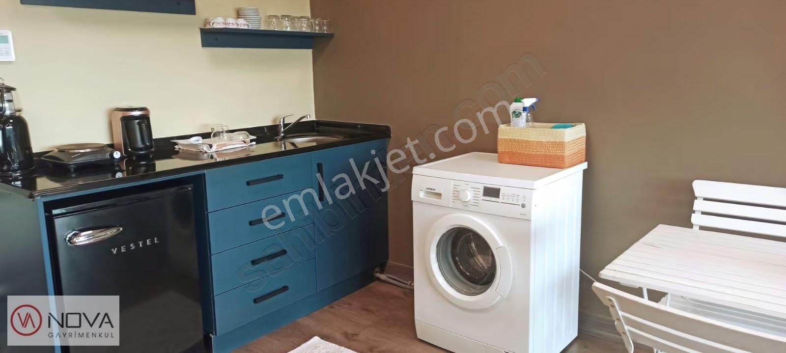 Nova'dan Finans Merkezi Sarphan Finans'ta 1+0 Eşyalı Kiralık - Görsel 6