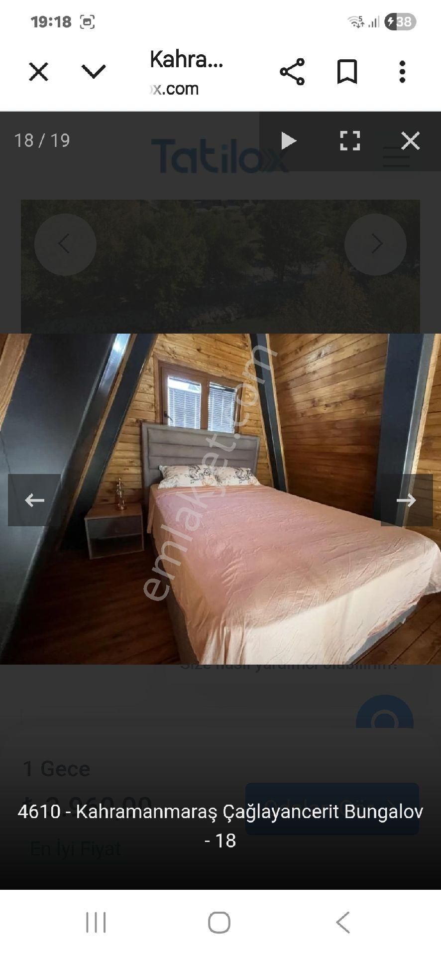 7 Adet Bongalov Evi Ve Restorant Hamam - Görsel 17