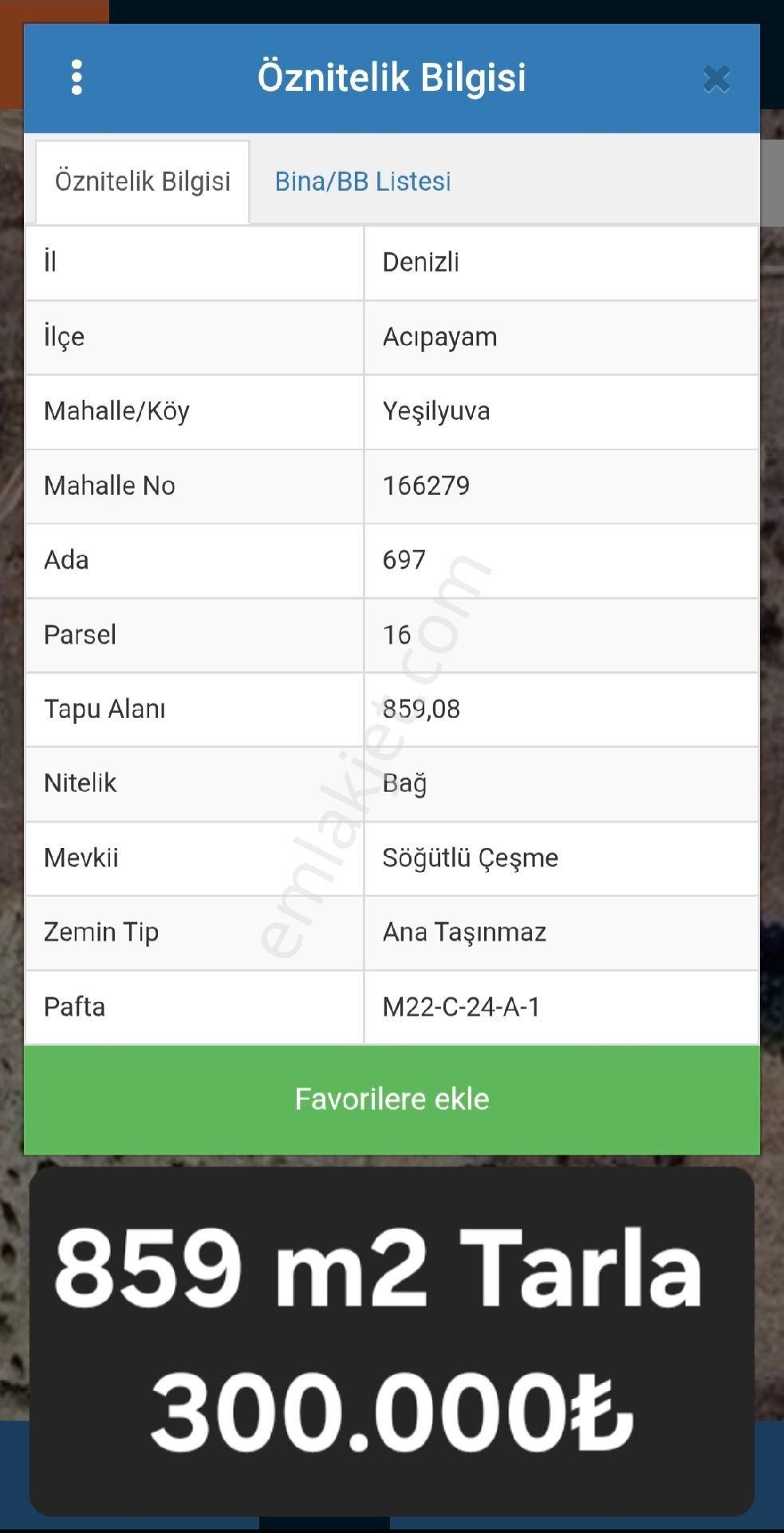 Acıpayam Yeşilyuva Da Satılık Tarla - Görsel 2