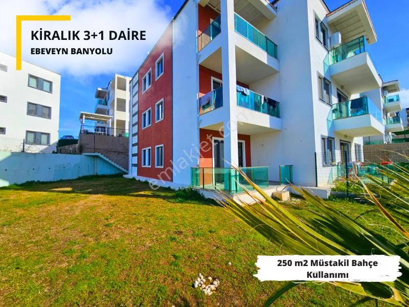 Mumcular Geniş 3+1 Ebeveyn Banyolu Kiralık Daire - Geniş Bahçeli