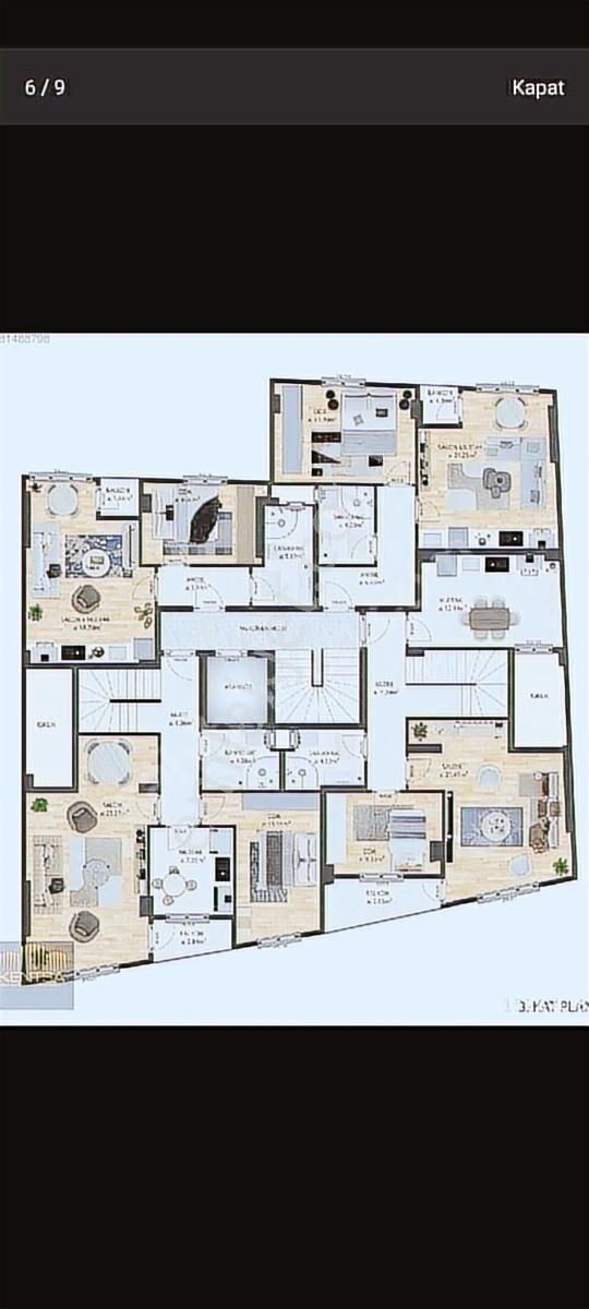 Çanakkale Ezine Vizyonpark Evleri Yatırımlık 1*1 Daire " - Görsel 5