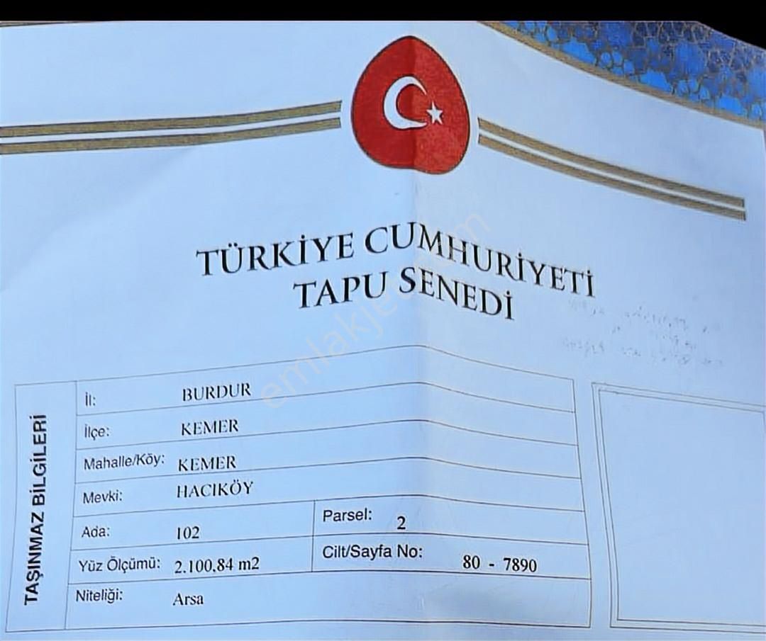 Kemer Kemer De 4200 M2 Her Amaca Uygun Ticari İmarlı Arsa - Görsel 12