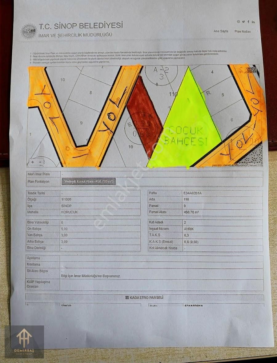 Korucuk Mah. Hastane Mevkii %30 İmarlı Satılık Arsa - Görsel 4