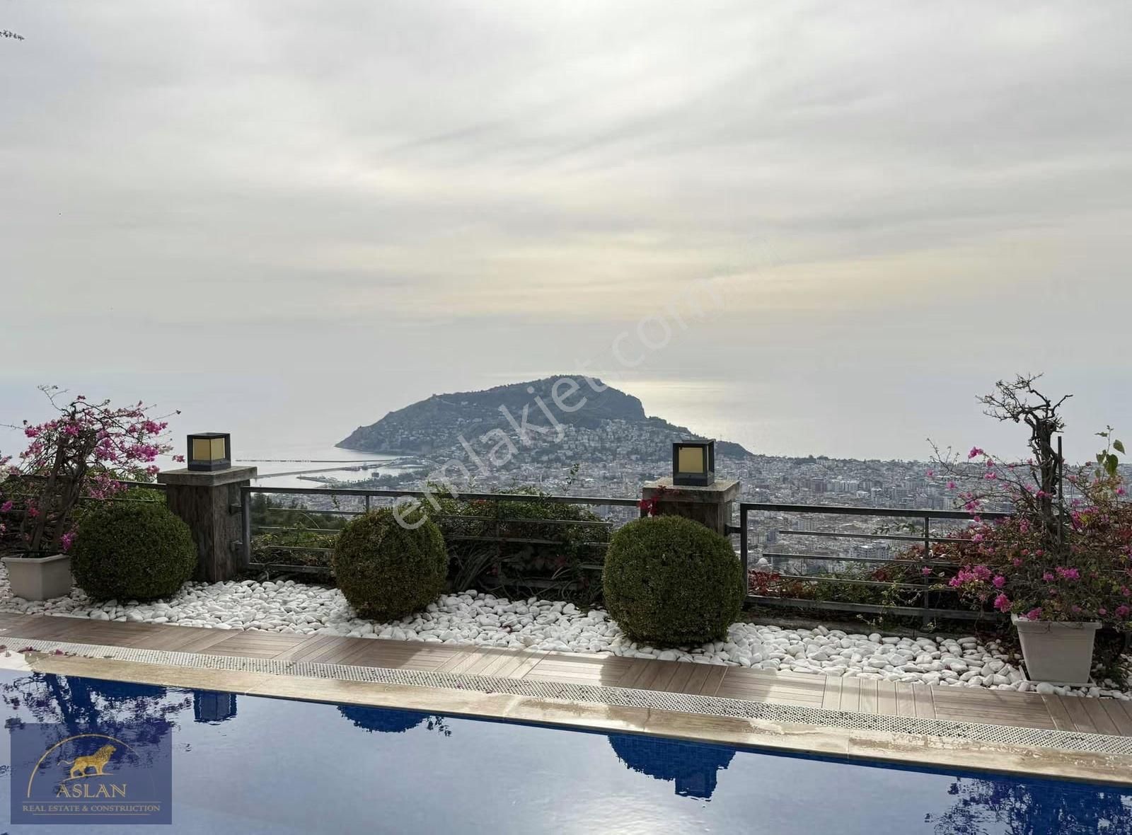 Alanya Bektaş Deniz Manzaralı Satılık Villa - Görsel 16