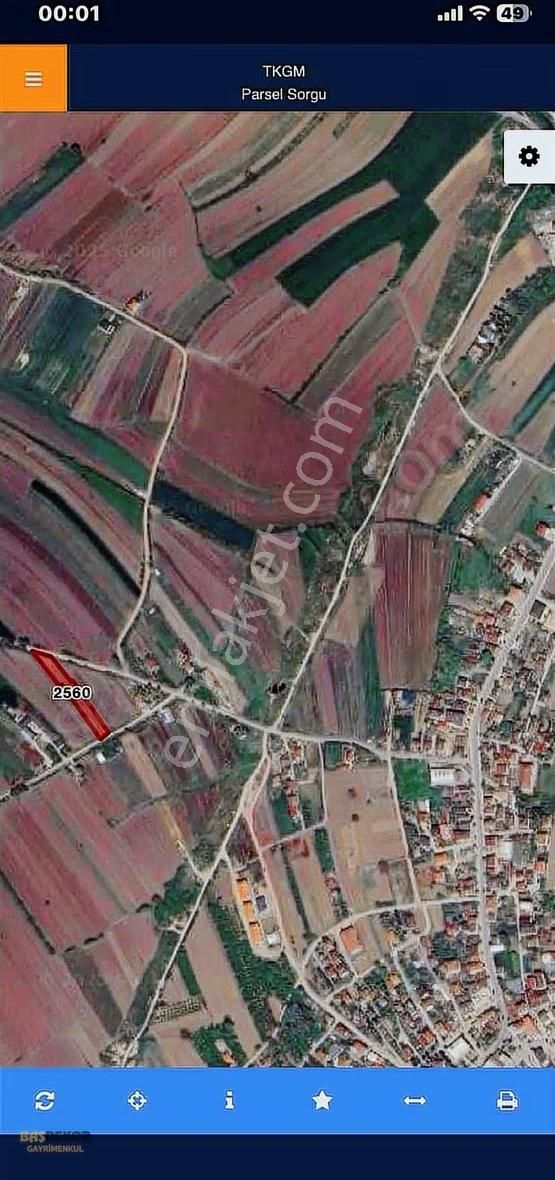 Başdekor Gayrimenkul 'den İki Tarafı Yola Cepheli Satılık Arazi - Görsel 4