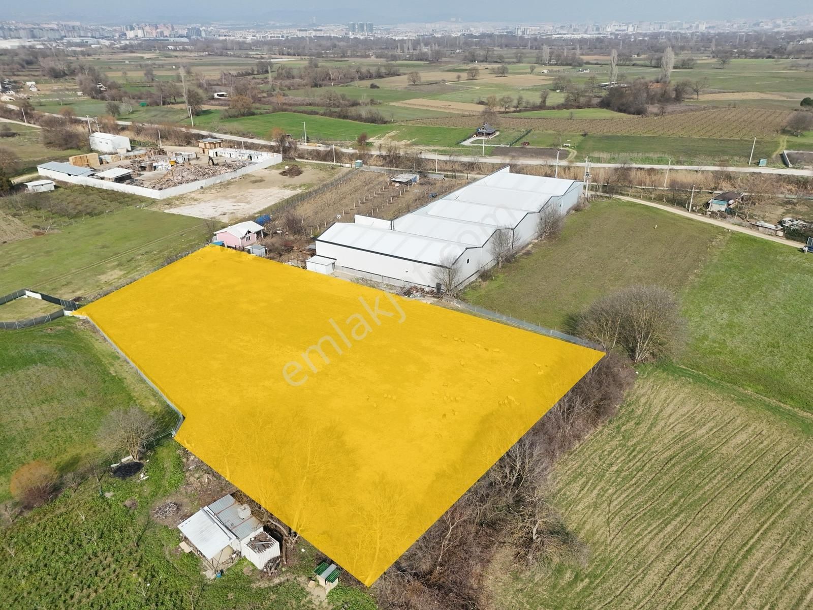 Nilüfer Yaylacıkta Satılık Tek Tapu Arazi Depolar Bölgesinde - Görsel 26