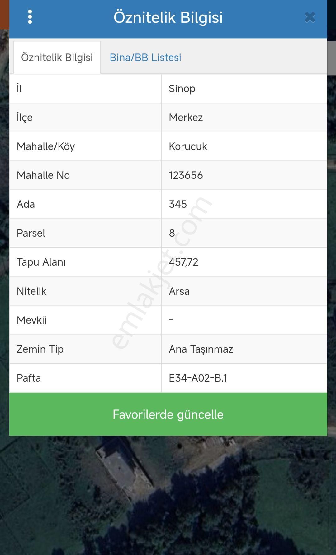 Sinop Merkez Korucuk Mahallesi 457 M² Satılık Arsa - Görsel 7