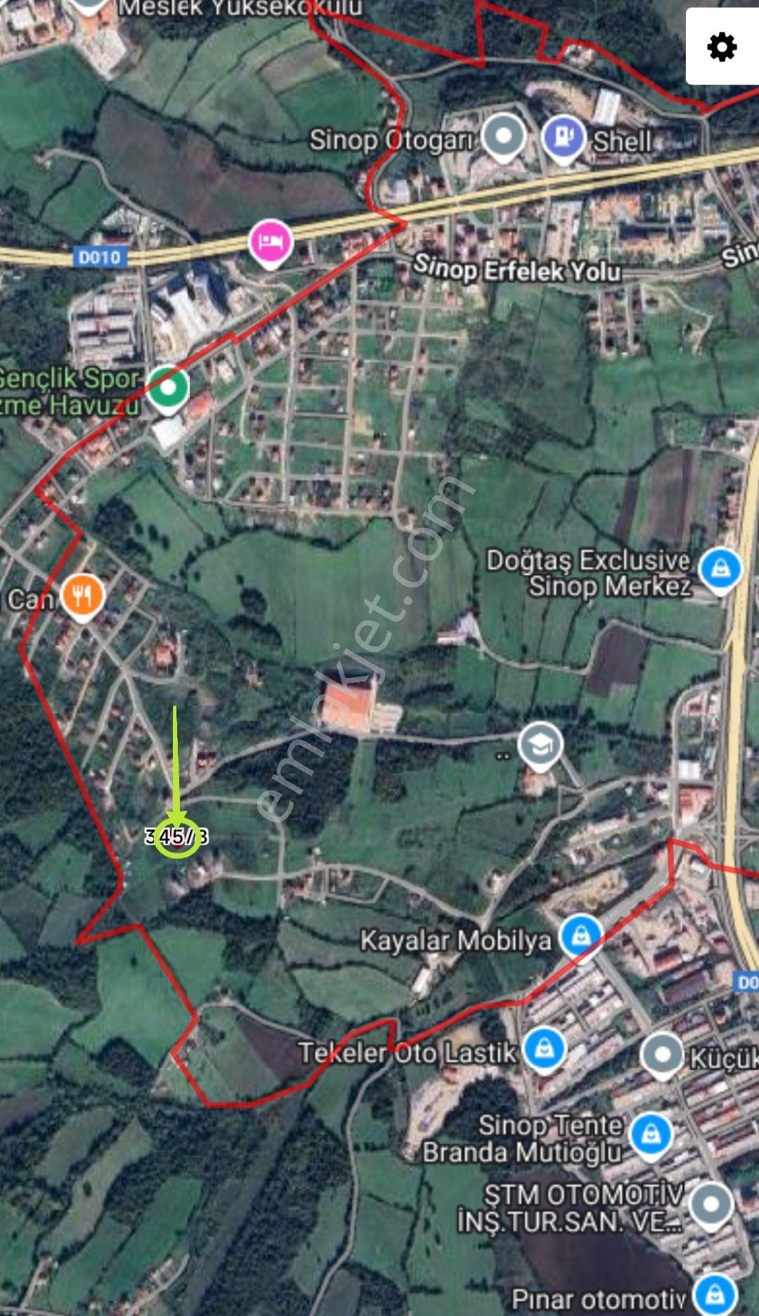 Sinop Merkez Korucuk Mahallesi 457 M² Satılık Arsa - Görsel 3