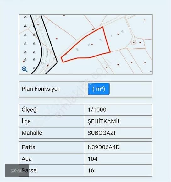 Arevar'dan Subogazı' Nda Yatırımlık Satılık Arazi