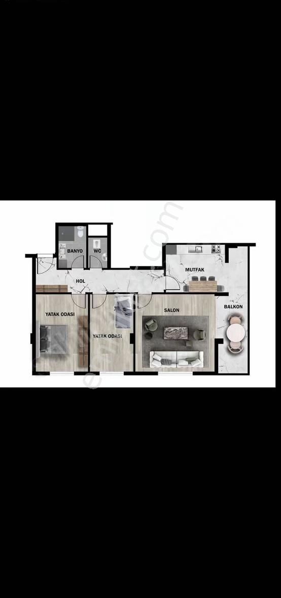 Öz-emmaxdan Şehir Merkezinde Satılık Lüks 2+1 Daireler - Görsel 6