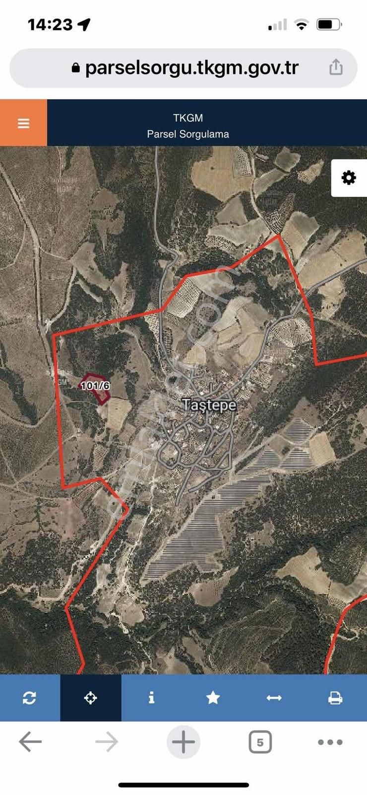 6628 Metre Tarla.köye 120 Metre.tek Tapu.konumu Çok Güzel - Görsel 14