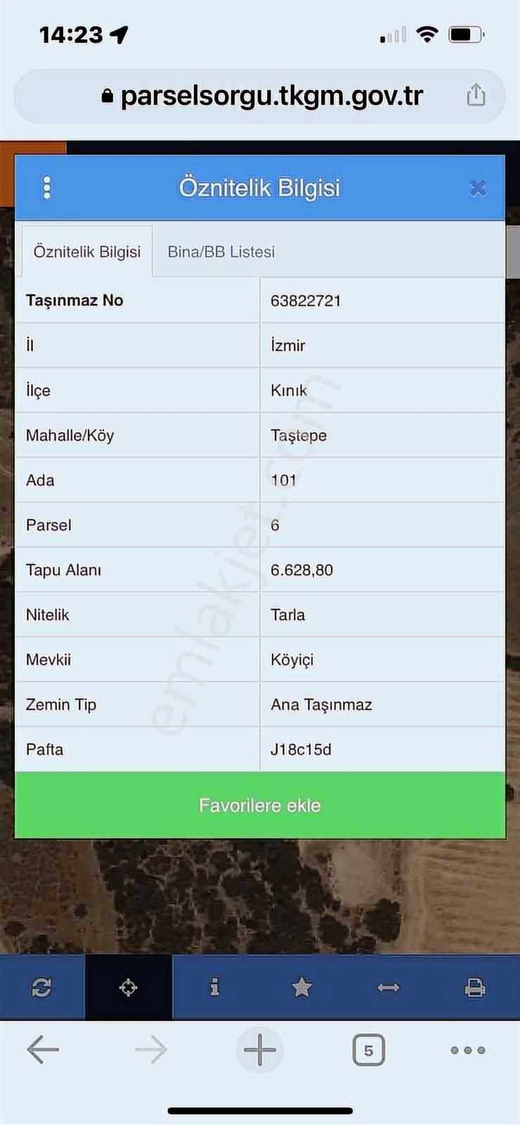 Kınık Taştepe'de 6.628 M² Satılık Tarla - Köy Manzaralı & Tek Tapu - Görsel 2