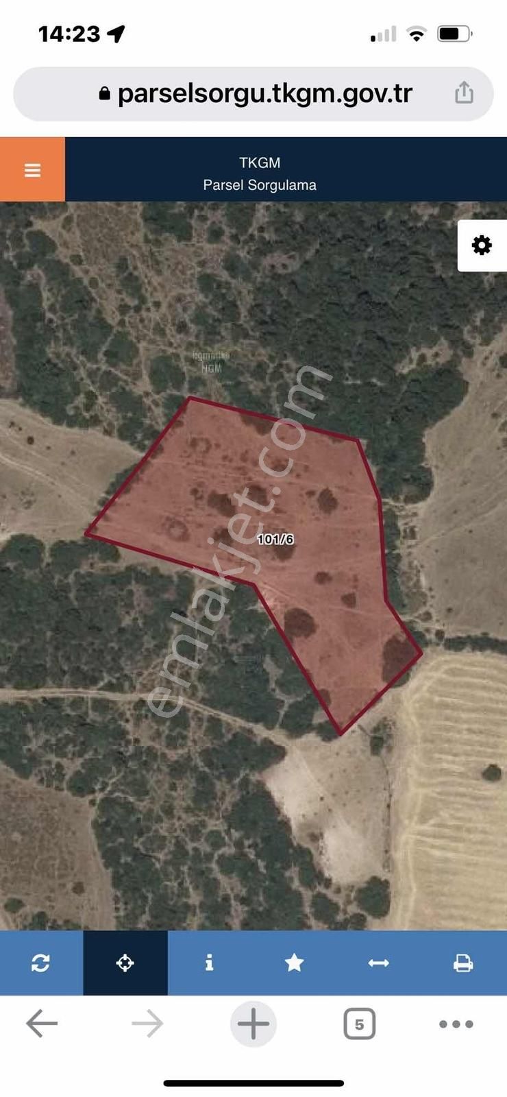 6628 Metre Tarla.köye 120 Metre.tek Tapu.konumu Çok Güzel - Görsel 22