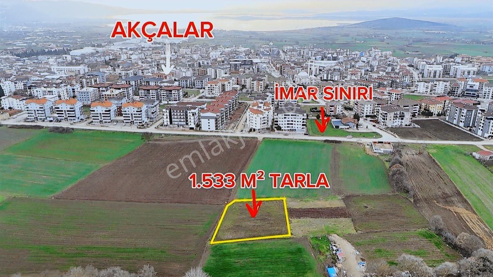 Lookhause'den Altın Fırsat Akçalarda Satılık Tarla