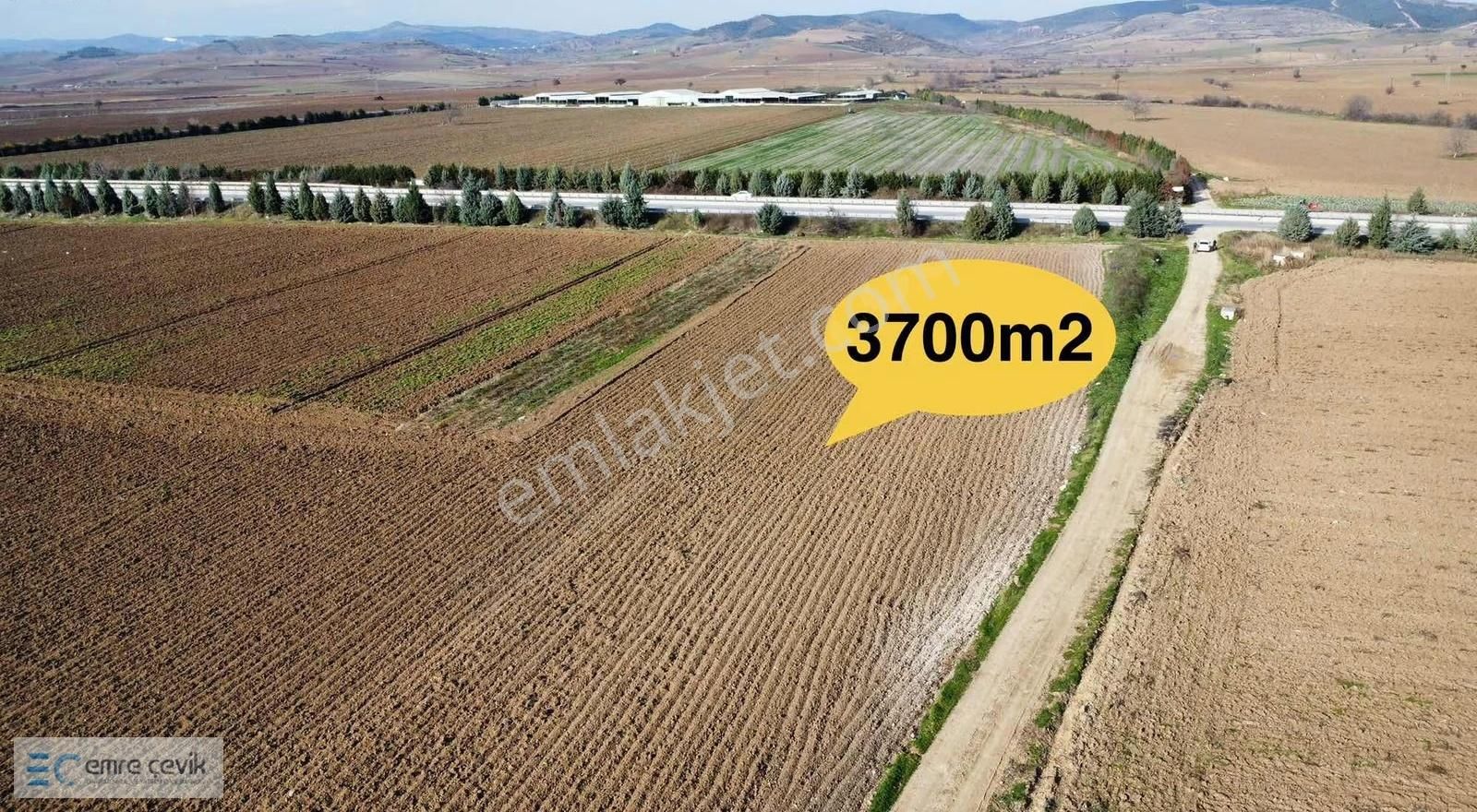Emre Çevik'den Yenişehir Akdere Otoyola Cephe Tarla 3700m2 - Görsel 24