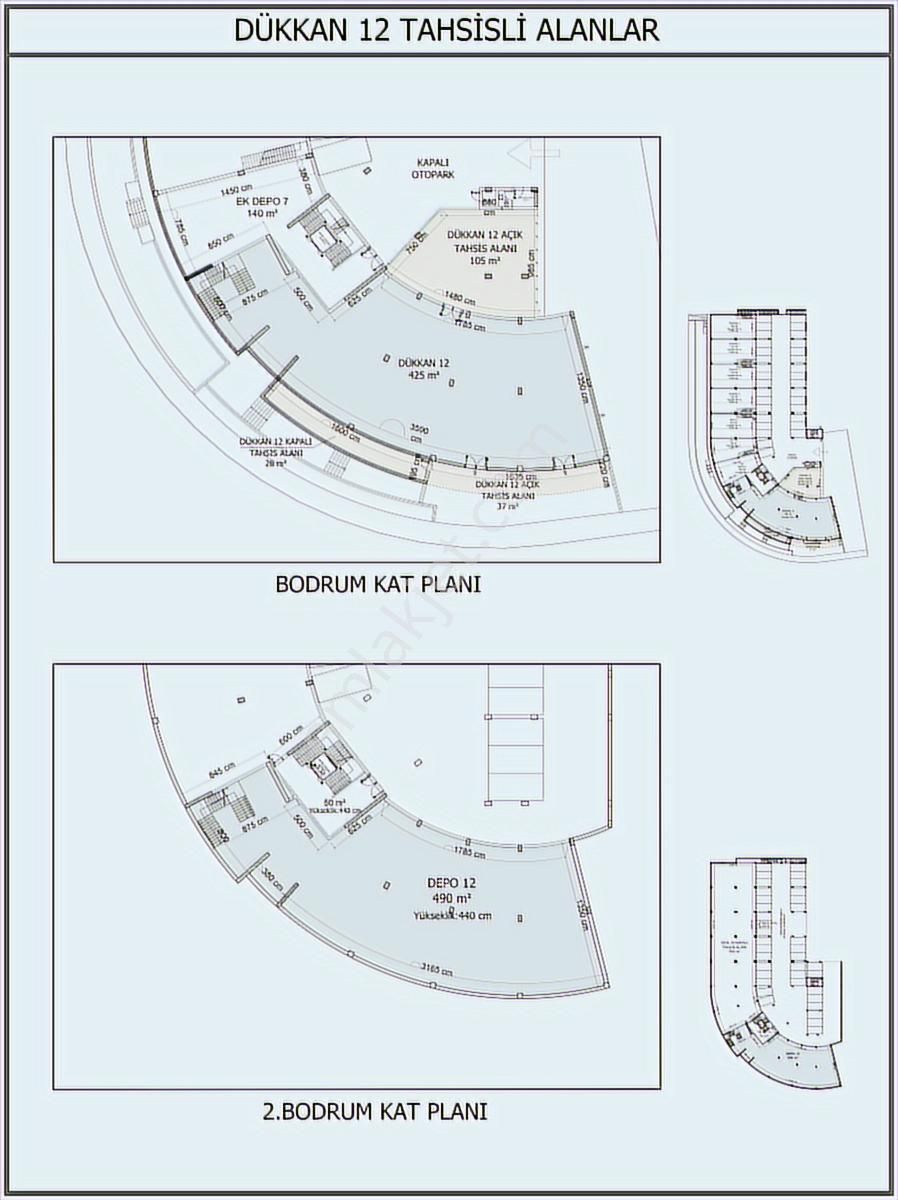 Altıntaş Viva Defnede 1085 M² Kiralık Dükkan | Tekce - Görsel 7