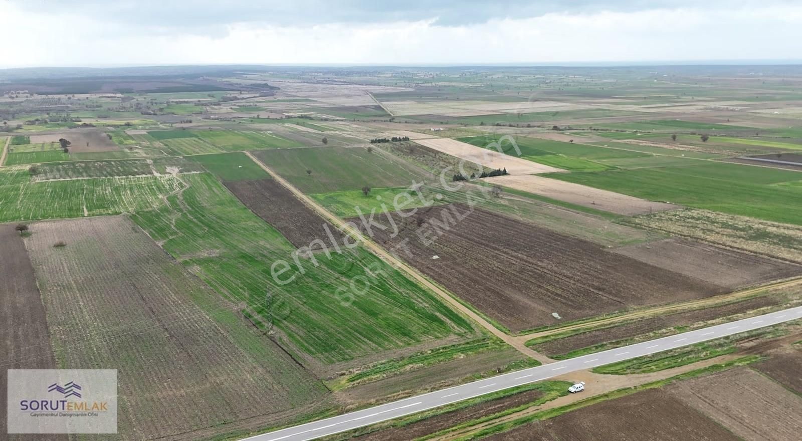 Enez Çavuşköyde 18.500 M² Büyük Metrajlı Satılık Tarla - Görsel 35