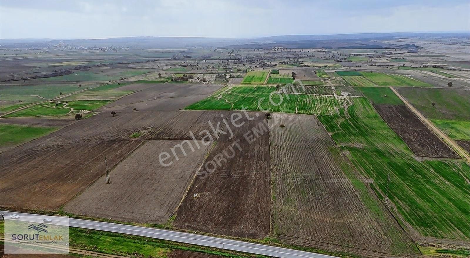 Enez Çavuşköyde 18.500 M² Büyük Metrajlı Satılık Tarla - Görsel 5