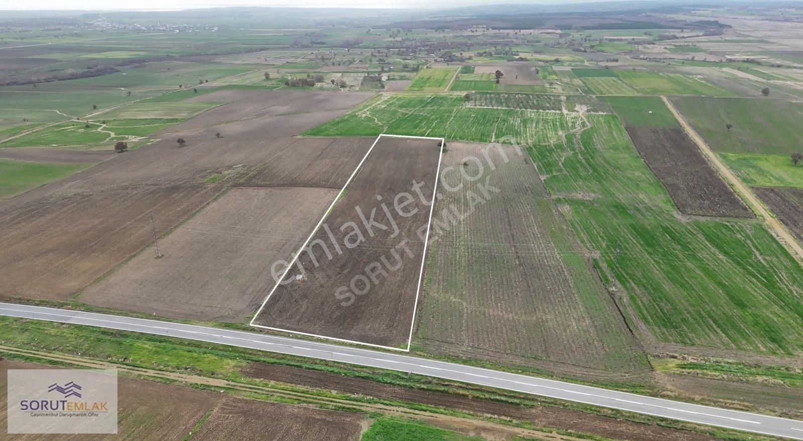 Enez Çavuşköyde 18.500 M² Büyük Metrajlı Satılık Tarla