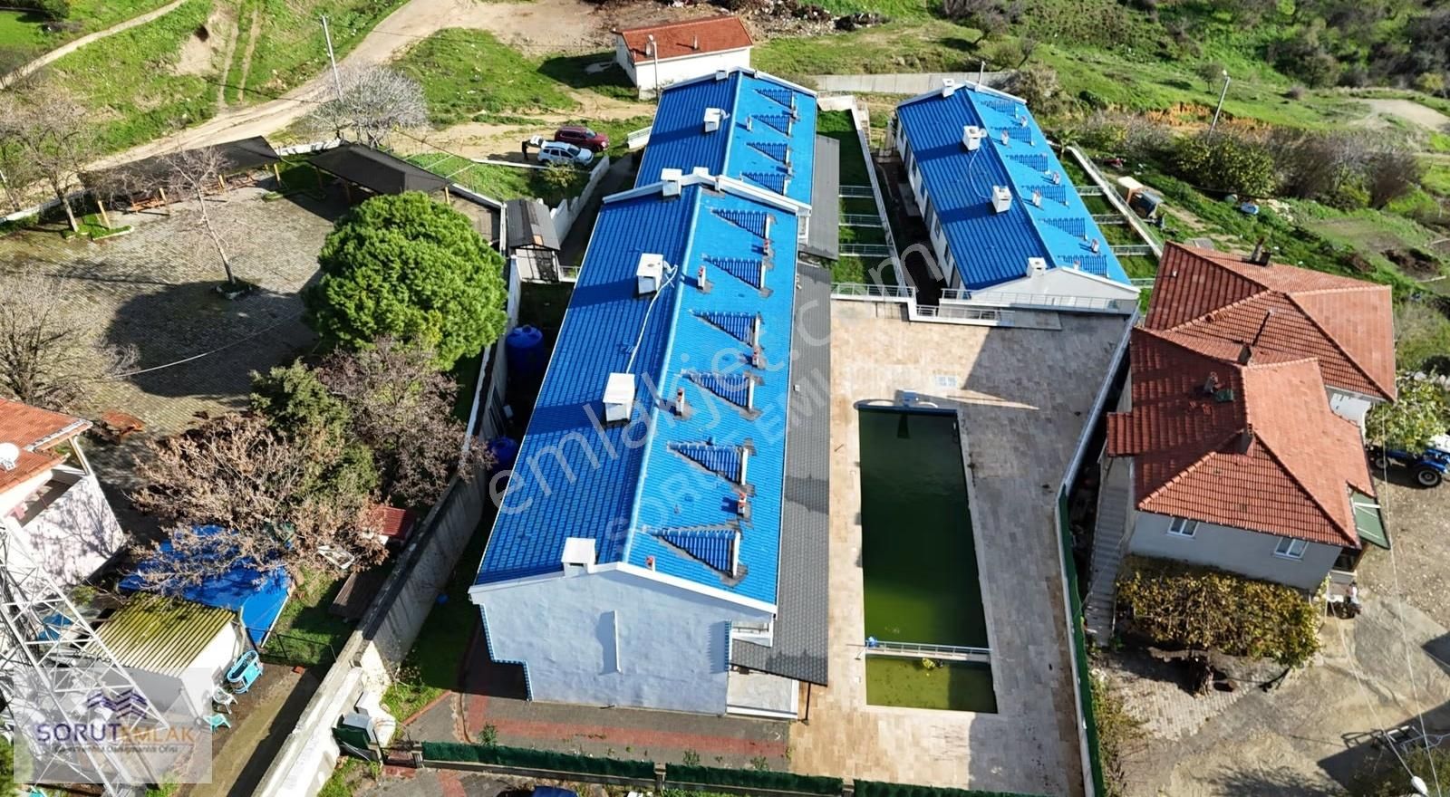 Eriklide Eşsiz Deniz Manzaralı 100 M² Dubleks Yazlık - Görsel 15