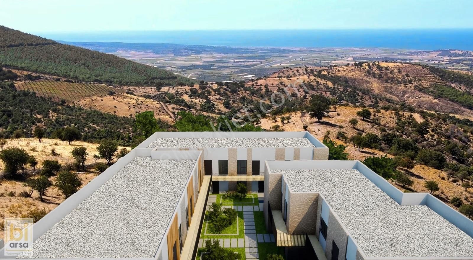 Panoramik Ege Manzaralı Konut İnşaatına Uygun İmarlı 7.718 M² - Görsel 7