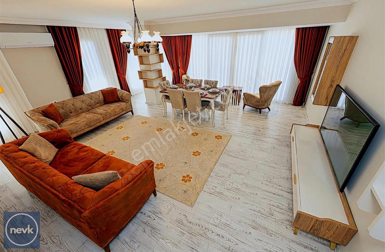 Nevkinvest Ten Akarca Da Havuzlu Sitede 4+1 Eşyalı Kiralık Dair - Görsel 26