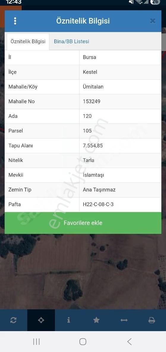 Asya Gayrimenkulden Kestel Ümitalanda Göl Manzaralı Satılık Arsa - Görsel 4