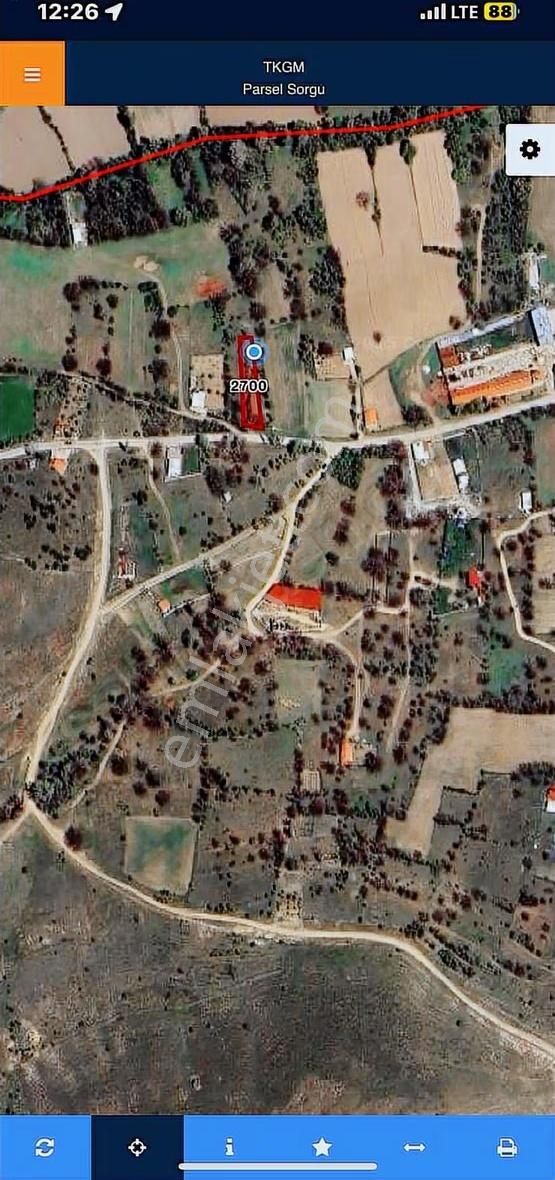 Kulaç Emlaktan Salarda Satılık Hobi Bahçesi Yola Cepheli 800m2 - Görsel 8
