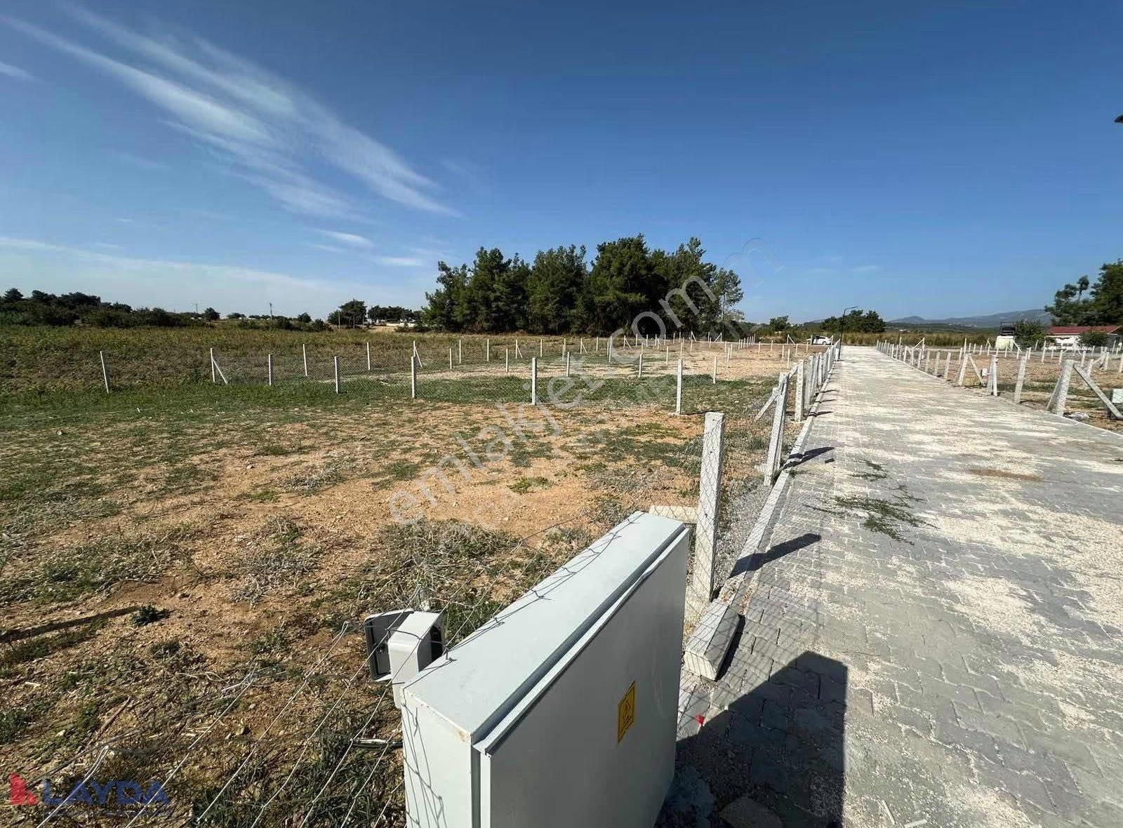 Layda'dan Demirciköyde 250m2 Elektrik Suyu Aktif Satılık Tarla