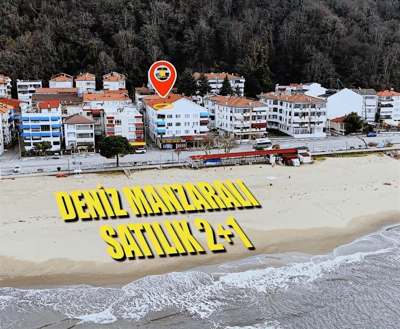 Merkez İnkum Satılık Deniz Manzaralı Daire Ön Cephe - Görsel 15