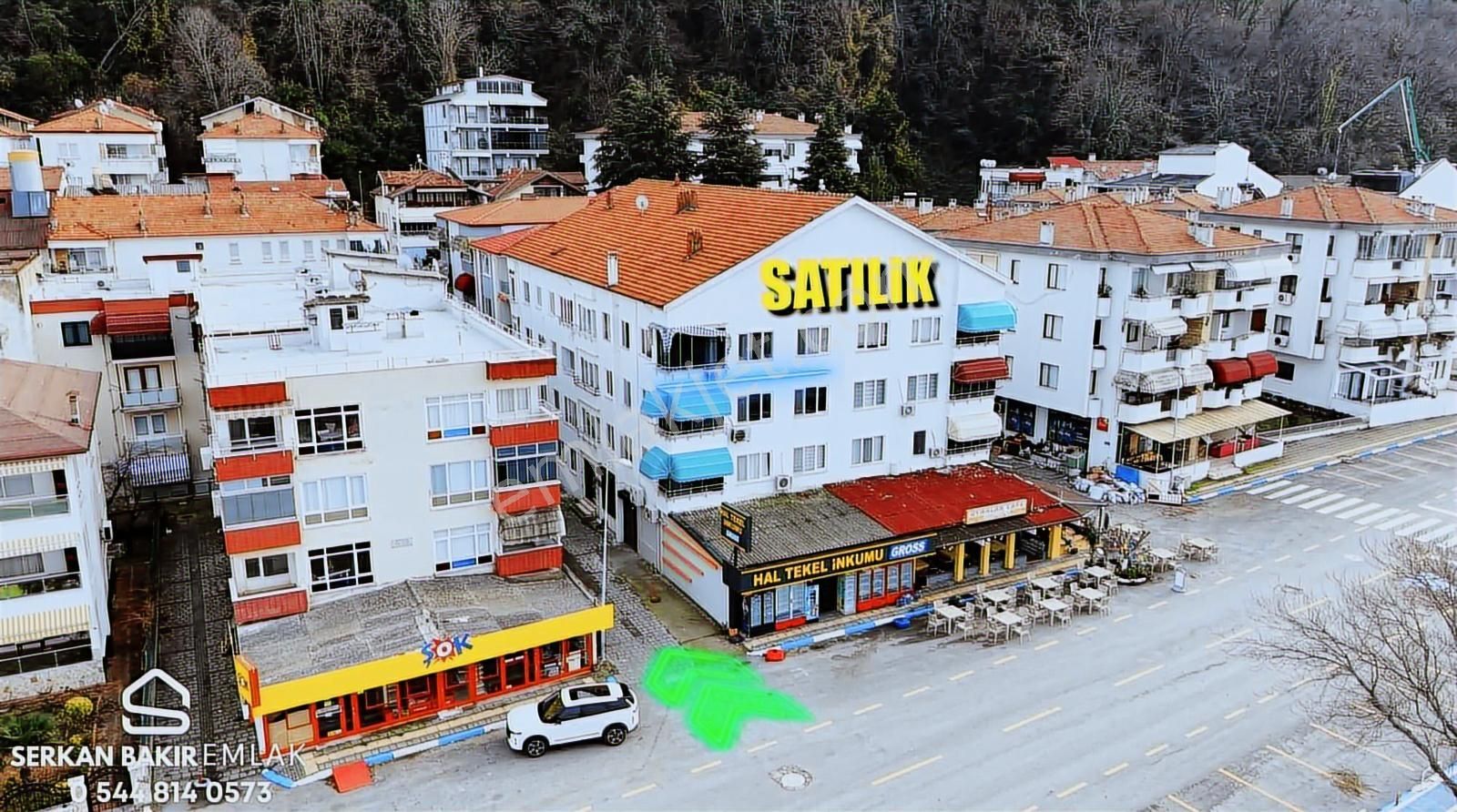 Merkez İnkum Satılık Deniz Manzaralı Daire Ön Cephe - Görsel 6
