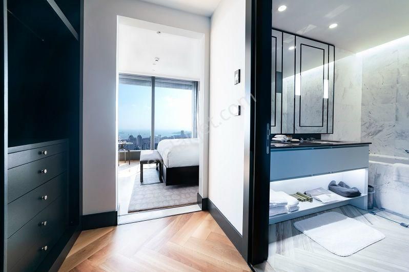 Fairmont Quasar Rezidans'da 3+1 Eşyalı Boğaz Manzaralı Kiralık - Görsel 10