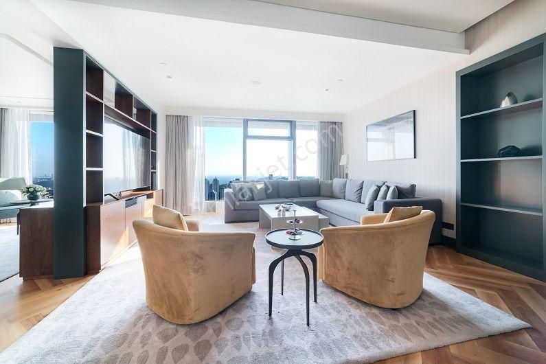 Fairmont Quasar Rezidans'da 3+1 Eşyalı Boğaz Manzaralı Kiralık - Görsel 21