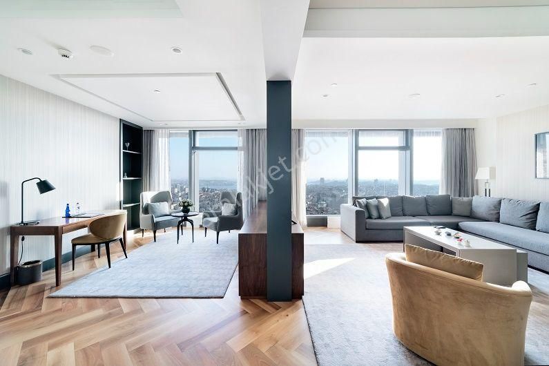 Fairmont Quasar Rezidans'da 3+1 Eşyalı Boğaz Manzaralı Kiralık - Görsel 22