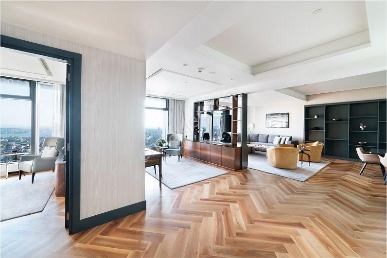 Fairmont Quasar Rezidans'da 3+1 Eşyalı Boğaz Manzaralı Kiralık - Görsel 23