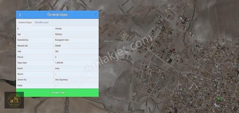 Tek Tapu İmarlı Arsa - Görsel 2
