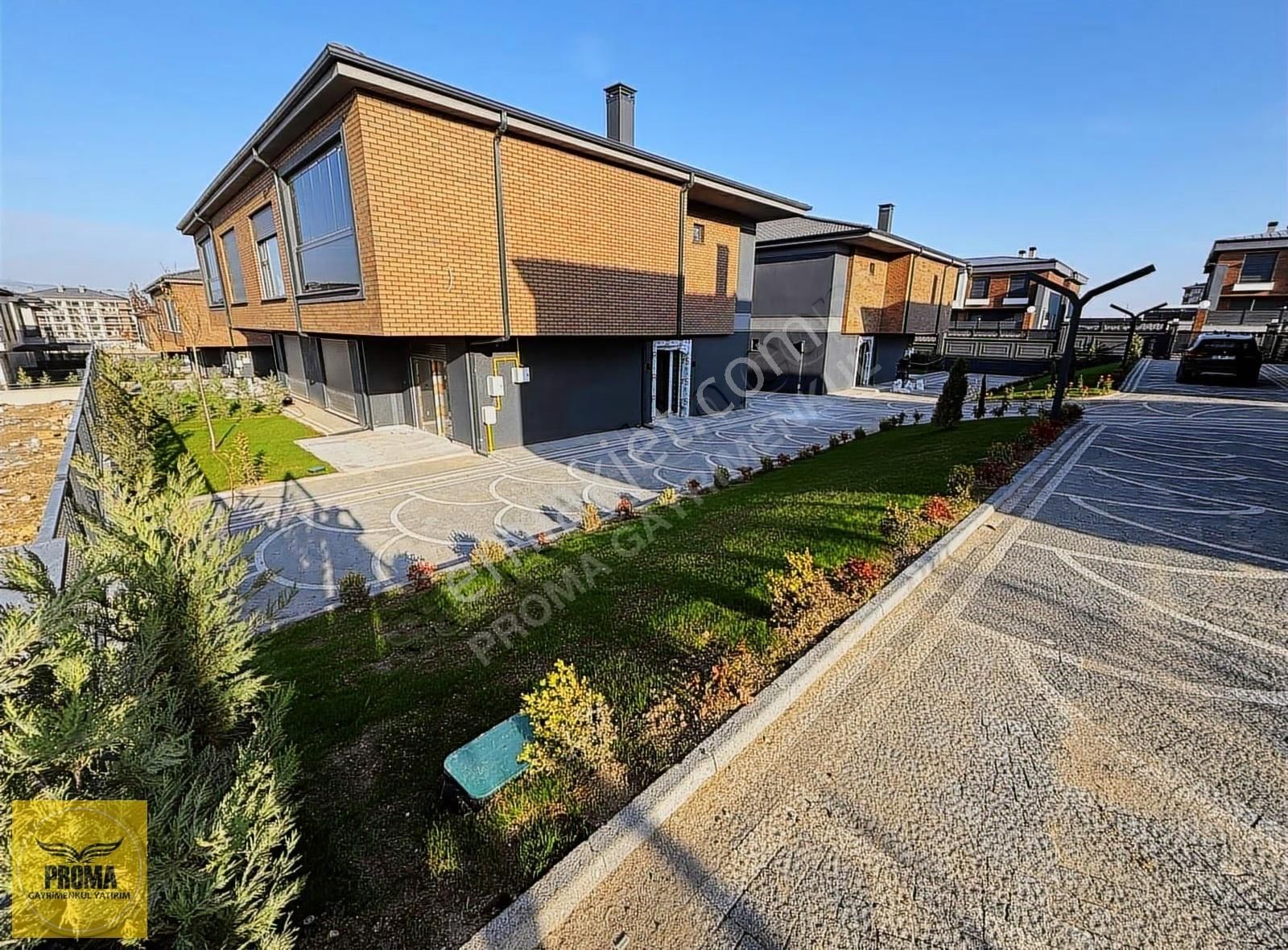 Proma'dan Aşağısöğütönü'nde 4+1 Ultralux Kiralık Villa Site İçnd