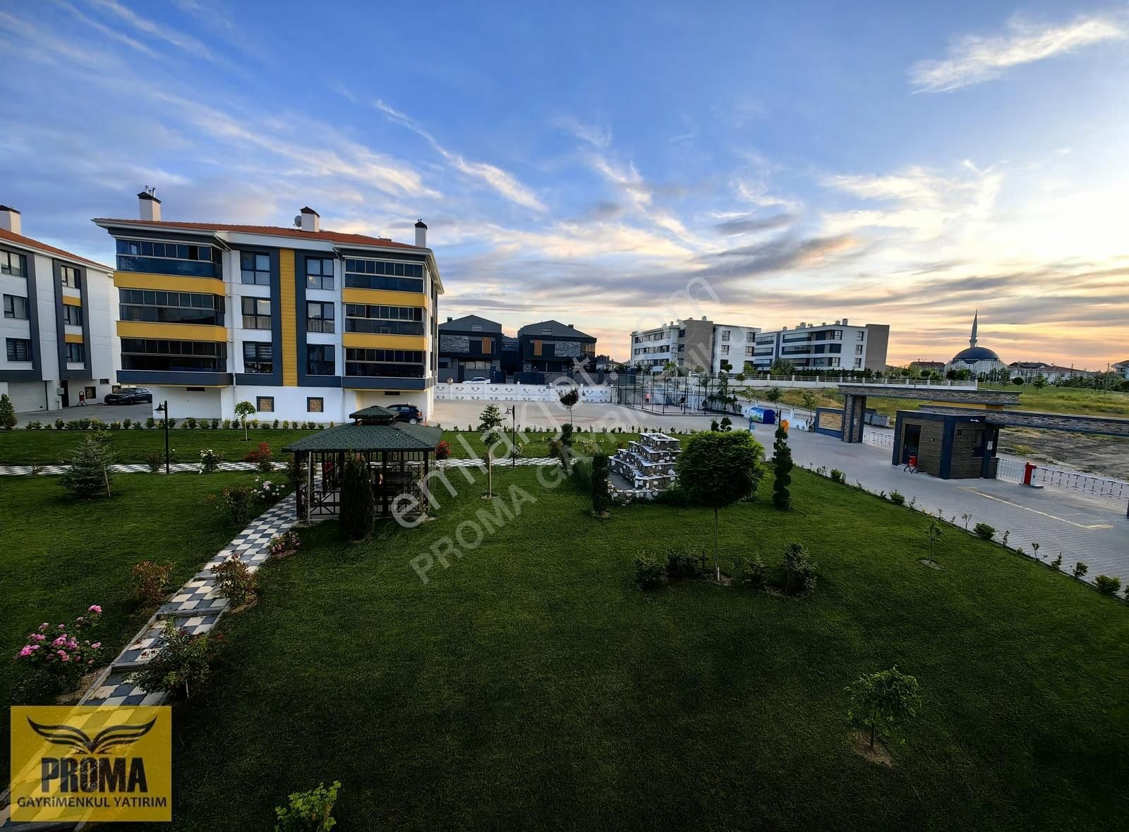 Proma'dan A.söğütönü Mah.site İçinde 3+1 2 Balkon Ö.garaj Barbek - Görsel 15