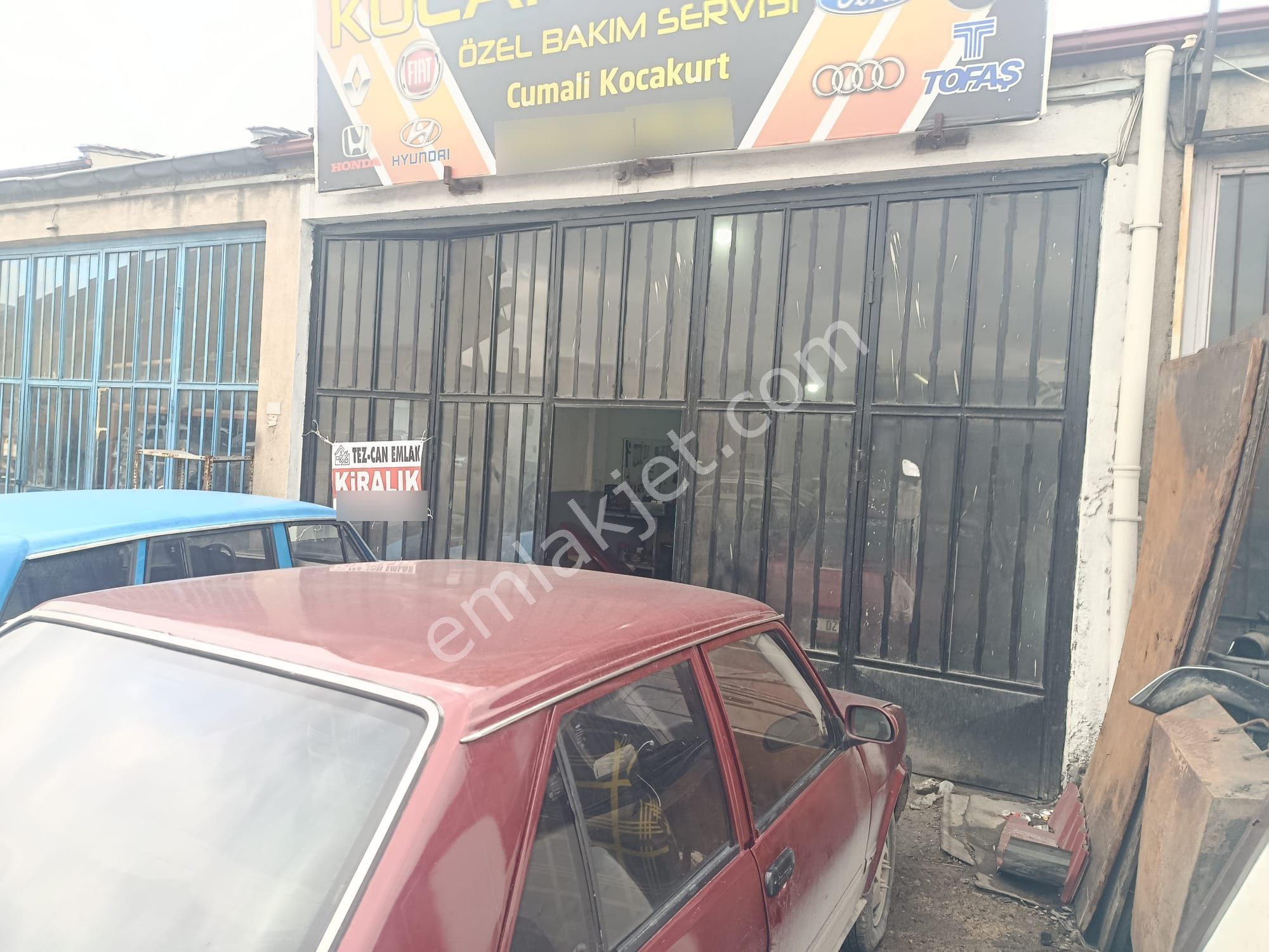 Afyon Tezcan Emlaktan 2.küçük Sanayide Kiralık İşyeri