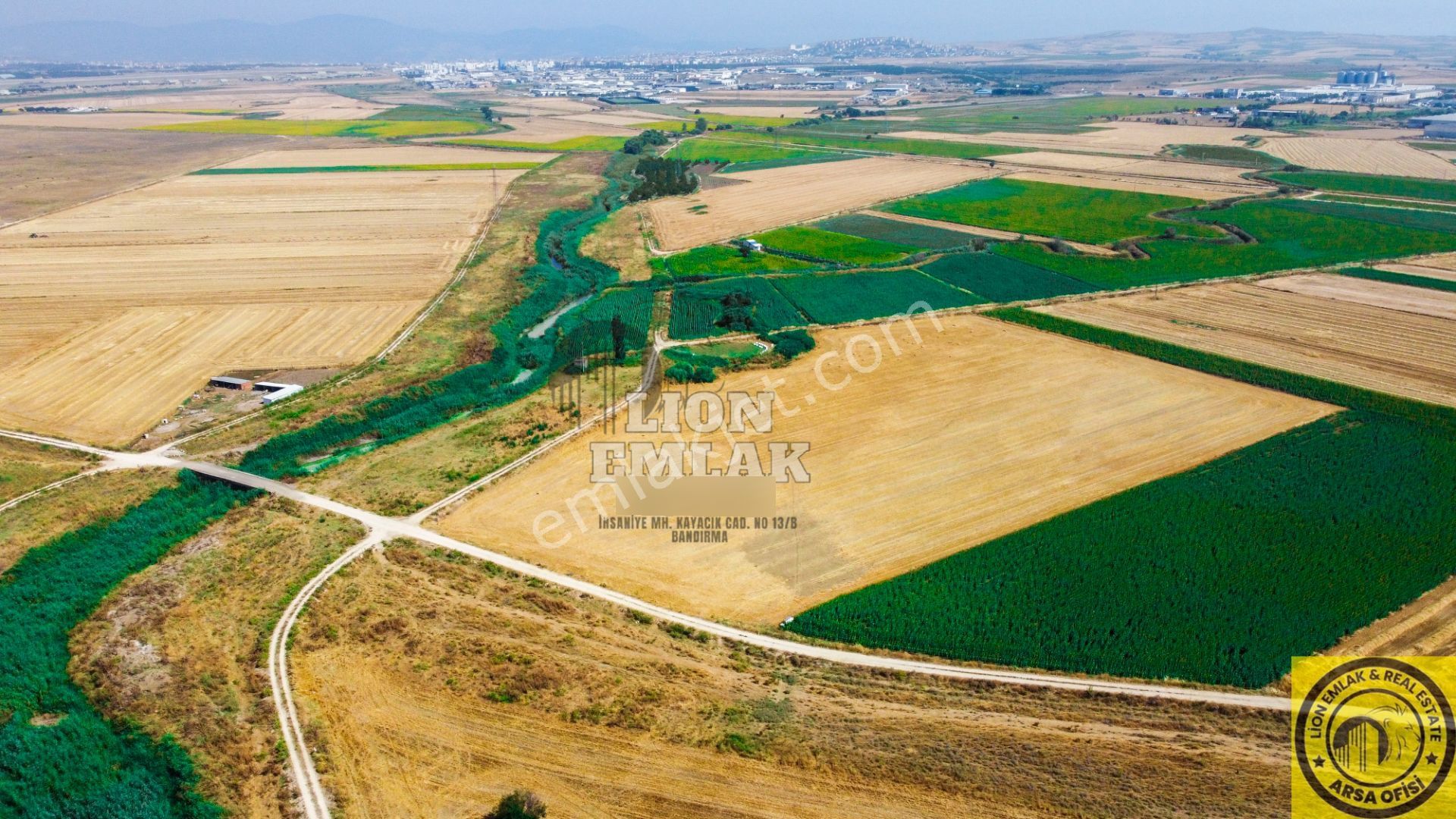 🟨⬛lıon Emlak'tan Bandırma Doğruca Mahallesi'nde 4821 M² Kadastro Yola Cephe Fırsat Tarla⬛🟨 - Görsel 17