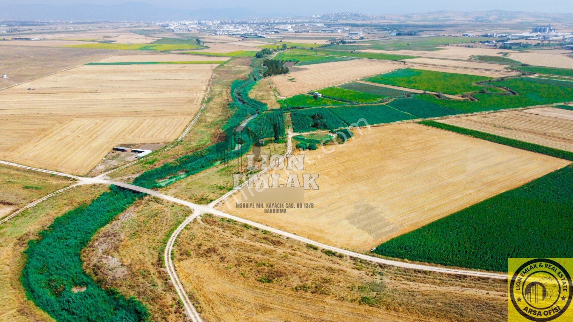 🟨⬛lıon Emlak'tan Bandırma Doğruca Mahallesi'nde 4821 M² Kadastro Yola Cephe Fırsat Tarla⬛🟨 - Görsel 16