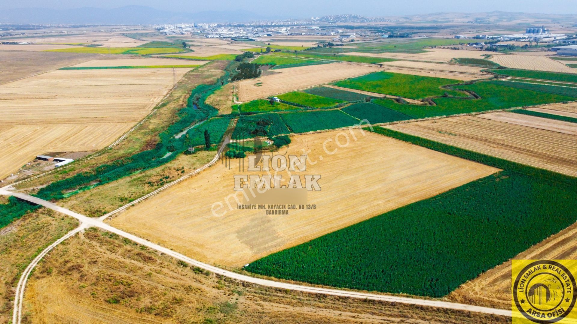 🟨⬛lıon Emlak'tan Bandırma Doğruca Mahallesi'nde 4821 M² Kadastro Yola Cephe Fırsat Tarla⬛🟨 - Görsel 18